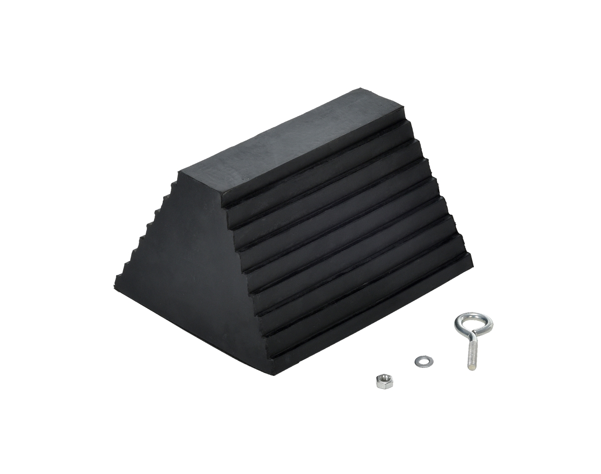 RWC-8-SBS Serrated Bottom Rubber Wheel Chock