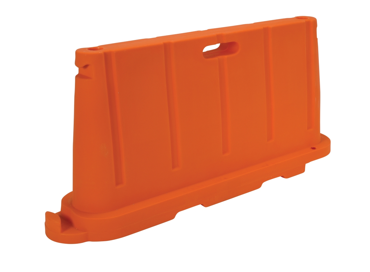 BCD-7636-OR Stackable Polyethylene Barricade, Orange