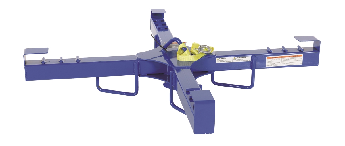 BBL-4 Fork Mounted Bulk Bag Lifter, 10.43 x 53.5 x 39.93 in.