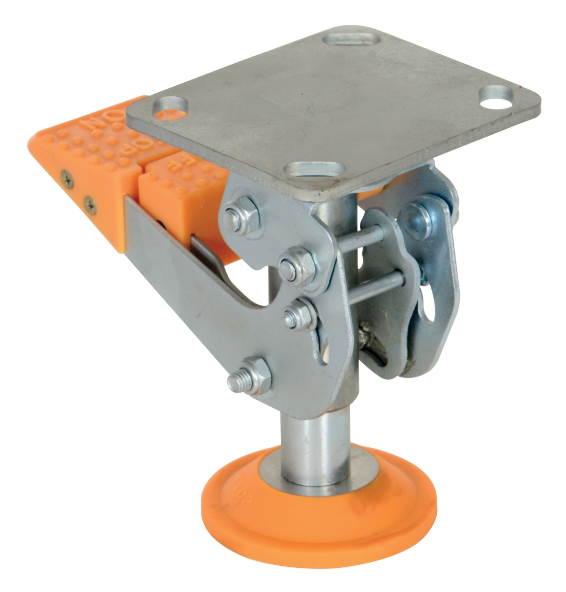 FL-LKH-6 6.56-7.62 in. Steel & Polyurethane Floor Locks