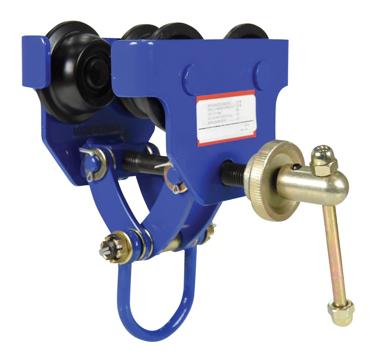 QIT-06 Quick Install Manual Trollies, 600 lbs