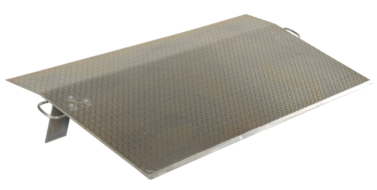 EH-6060 60 x 60 in. 3700 lbs Aluminum Economizer Dockplate, 0.5 in -  Vestil Manufacturing