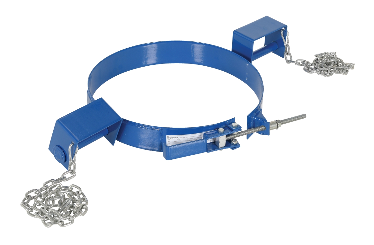 TDR-30 30 gal Tilting Drum Ring, Blue