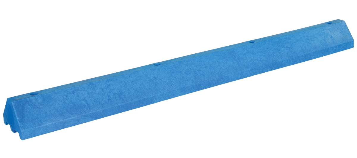 96 in. Recycled Plastic Truck Stop - Blue