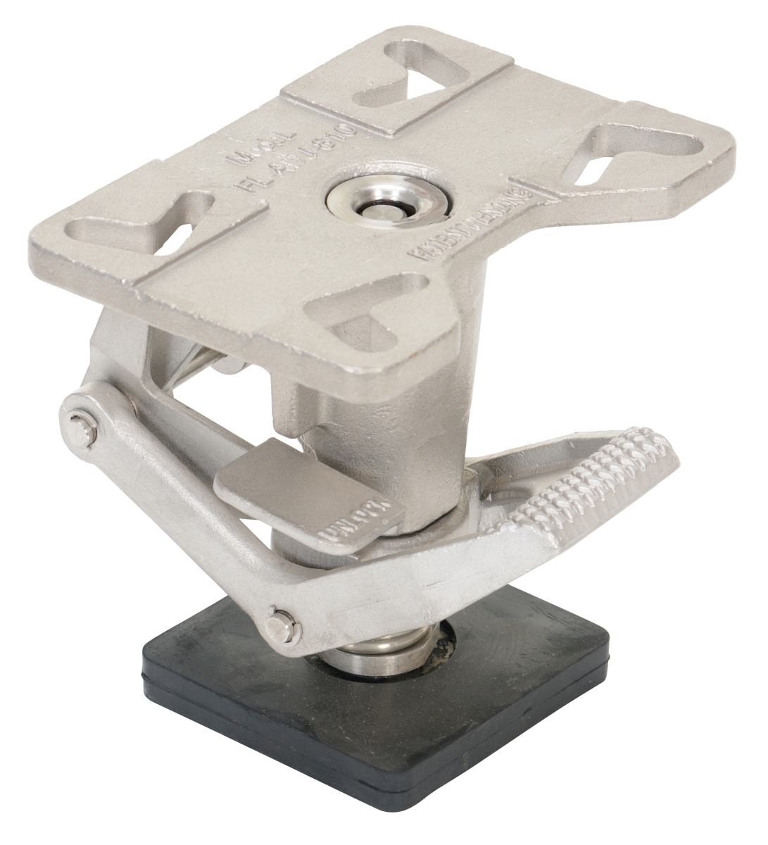 FL-ADJ-810-SS 8.25-11.5 in. Stainless Steel Adjustable Height Floor Lock