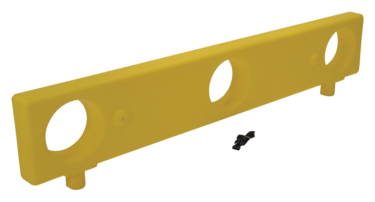 12 in. Plastic Barricade Height Extension
