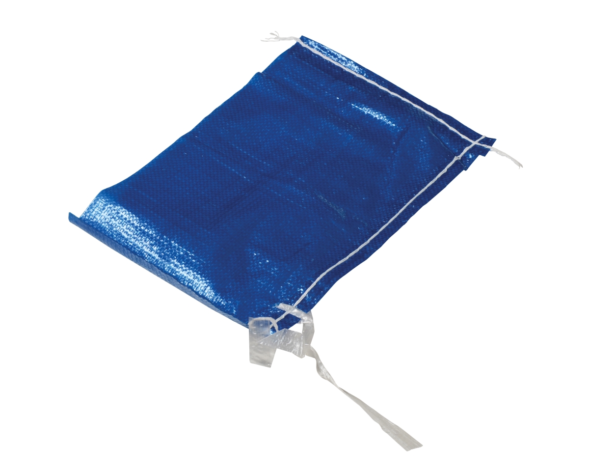 12 in. Polypropylene Woven Parts Sand Bags - Blue