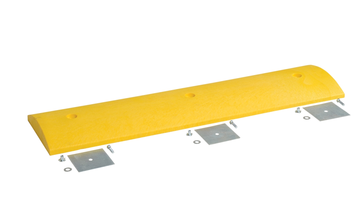Speed Bump, Glue Down,48x12x2.25, dual cable channel 1 X 3/4