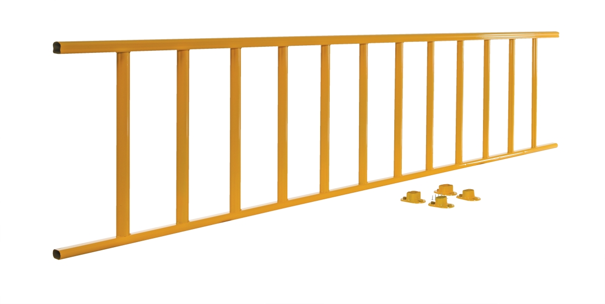 120 in. Yellow Semi-Permanent Barrier & Railing