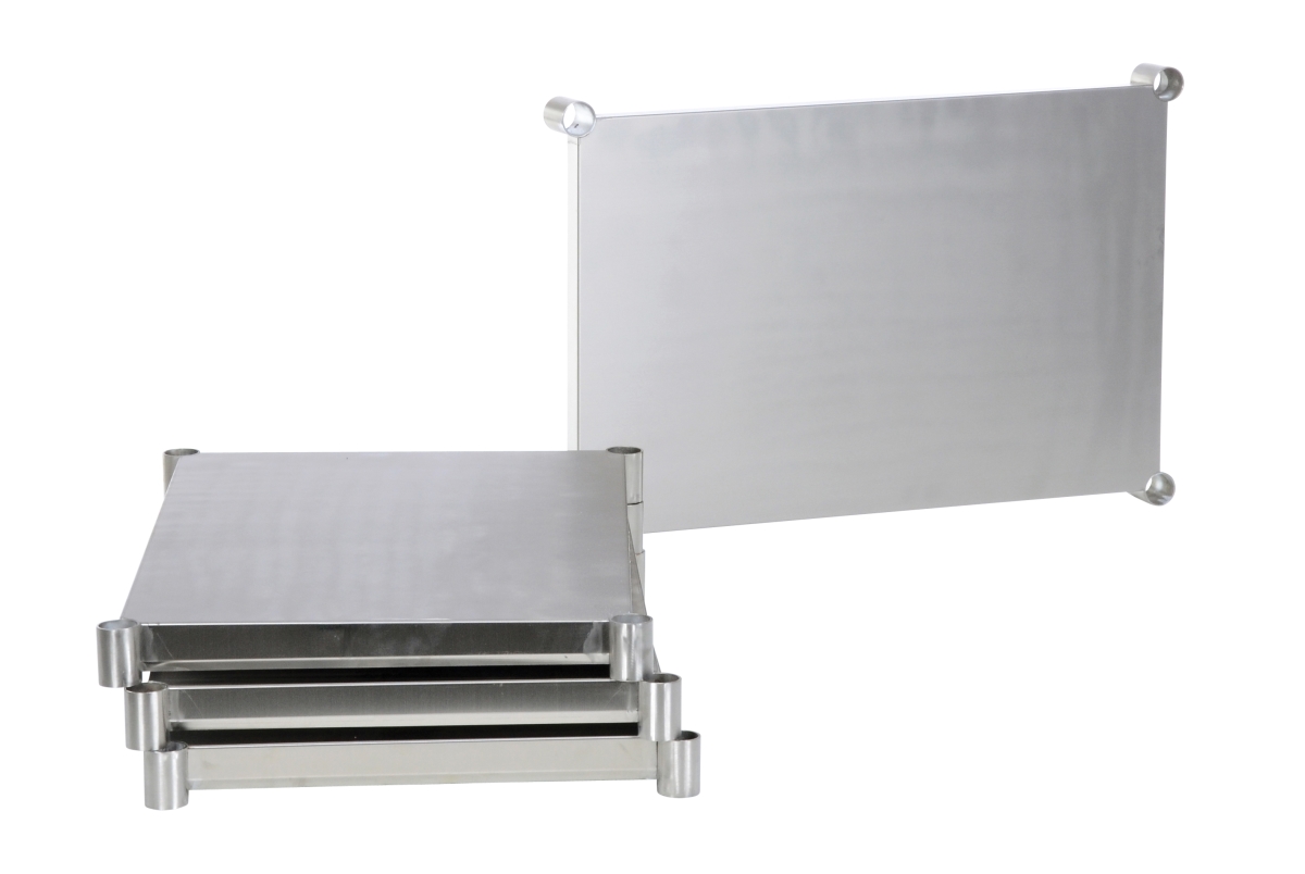 36 x 24 in. Stainless Steel Shelving Kit