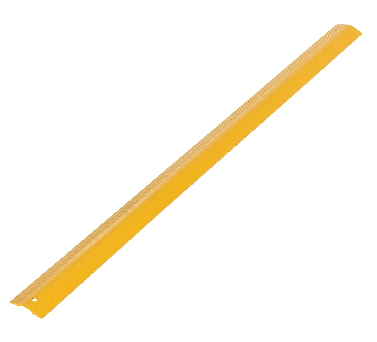 48 in. WR Series Extruded Aluminum Hose & Cable Crossover - Yellow