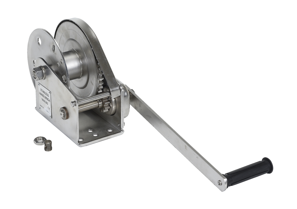 HWSS-1800-NR 1800 lbs Stainless Steel Winch