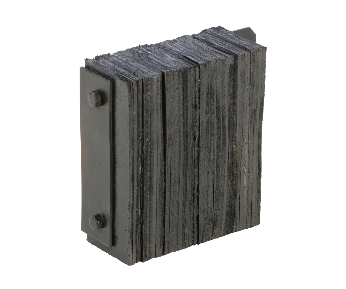1214-4.5F Laminated Dock Bumper - 12 x 14 x 4.5 in.