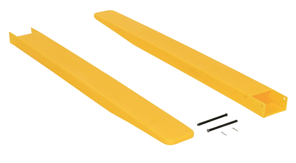 F4-48 4 x 48 in. Polyethylene Fork Blade Protectors