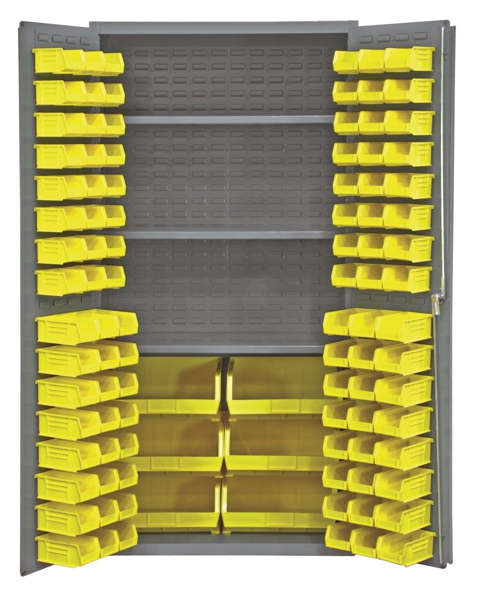 Picture of Vestil Manufacturing VSC-3501-102 36 x 72 in. Storage Cabinet with 102 Bins