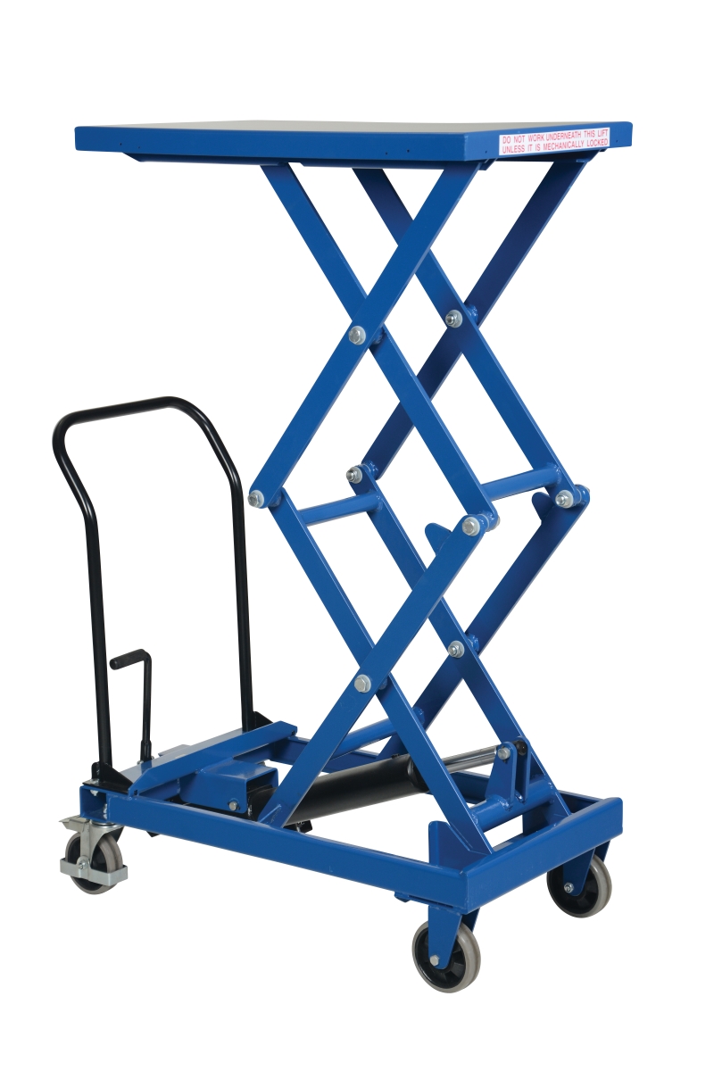 Picture of Vestil Manufacturing CART-300-D-FR 19.5 x 33 in. 300 lbs Premium Double Scissor Cart