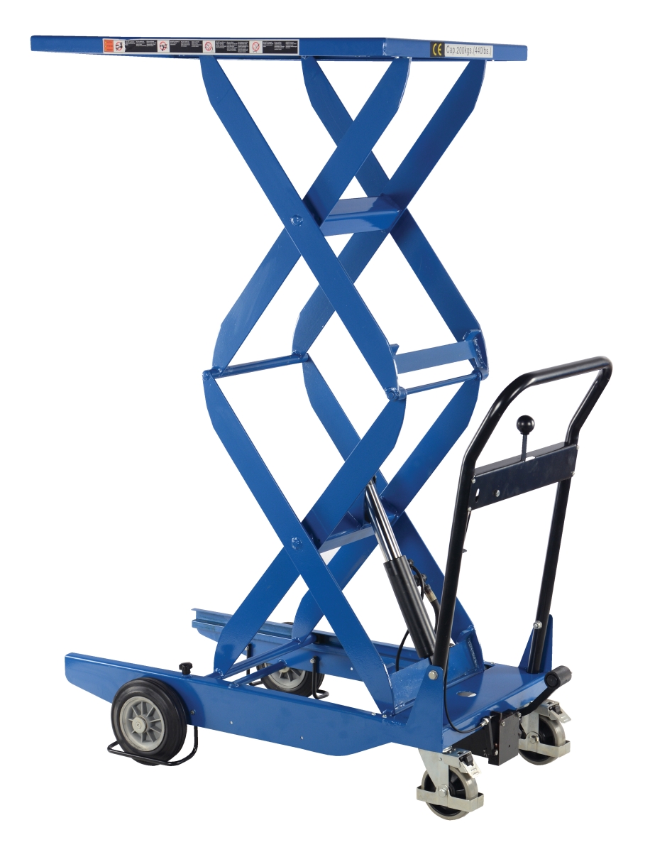 Picture of Vestil Manufacturing CART-400-D-HR 23.6 x 35.4 in. 400 lbs Double Scissor Cart