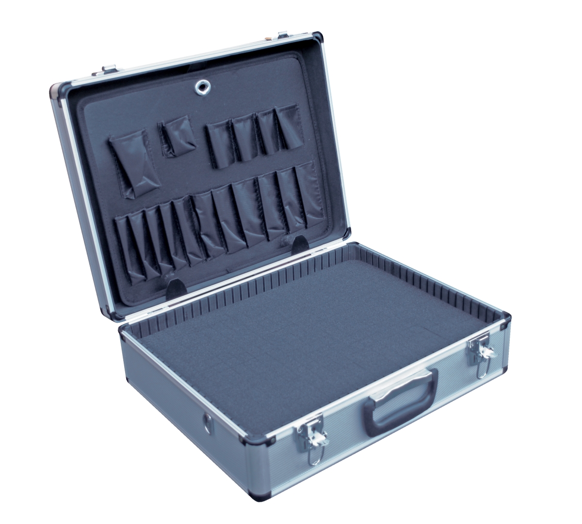 CASE-1814-FM 40 lbs Aluminum Carrying Case with Foam Insert