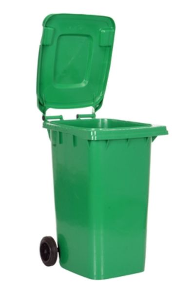 TH-64-GRN 64 gal Polyethylene Trash Can, Green
