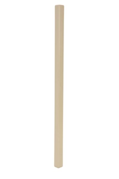 2 in. PVC Corner Guard with Aluminium Insert, Beige