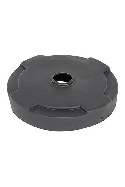 DC-P-55-CAN-BK 55 gal Drum Recycling Lid, Black