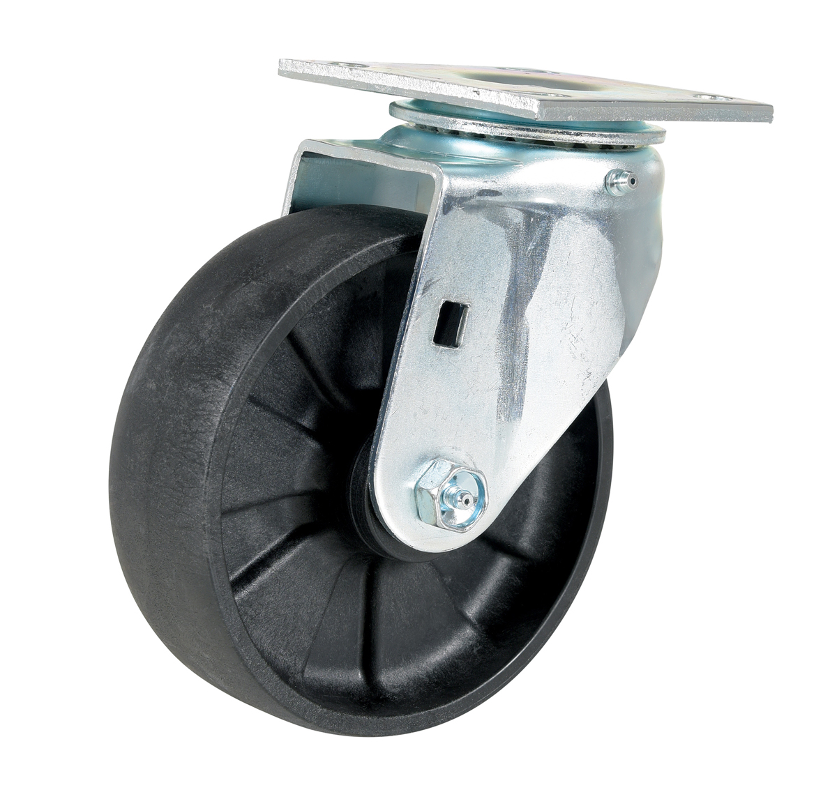 6 x 2 in. Glass Filled Nylon Light Duty Swivel Caster