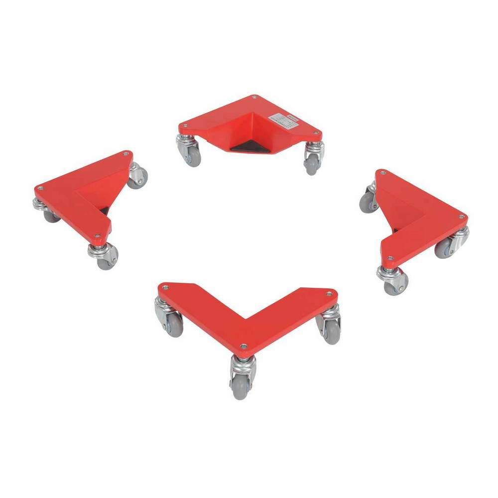 CMD-A-200-4PK 200 lbs Aluminum Corner Mover Dolly - Pack of 4 -  Vestil