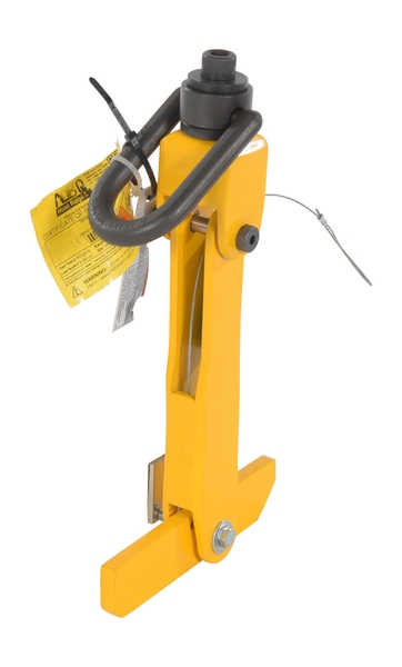 Picture of Vestil CRL-4-12-3000 2.5 to 4 in. Core Dia. Steel Reel Lifter - Yellow