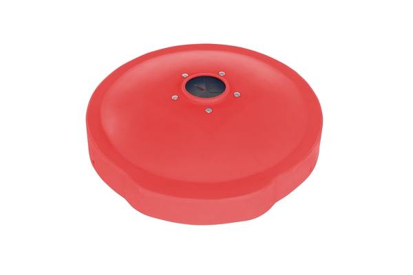DC-P-55-CANF-UF-RD 55 gal Low Density Polyethylene Drum Recycling Lid Universal - Red