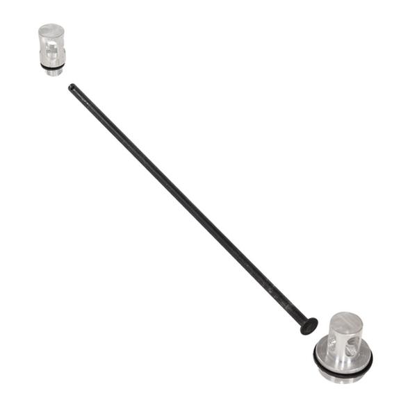 DDL-55-AL 55 Gallon 3 x 23.12 x 3 in. Aluminum Double Drum Lock - Silver