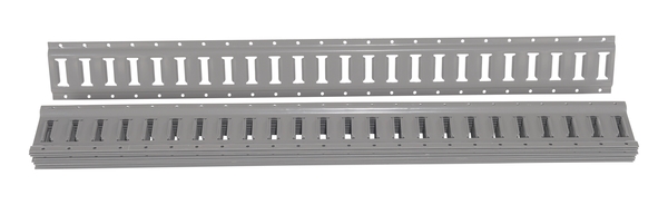 E-TRK-4-GY-10PK 4 ft. Steel E-Track - Gray - Pack of 10