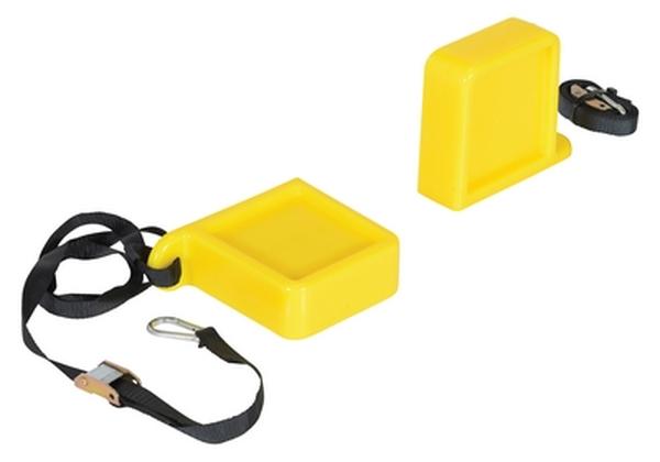 FPU-TK-45-YL 5.62 x 0.75 in. Thick Polyurethane Fork Tip Protector - Yellow