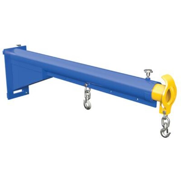 Picture of Vestil LM-CM3-EBT-6 6000 lbs Steel Carriage Mount Lift Master Boom with Class III - Blue & Yellow
