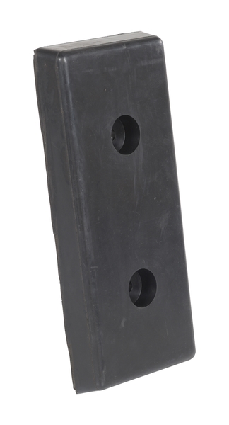 RB 8 x 18 x 2 in. Rubber Edge-O-Dock Leveler Bumper - Black