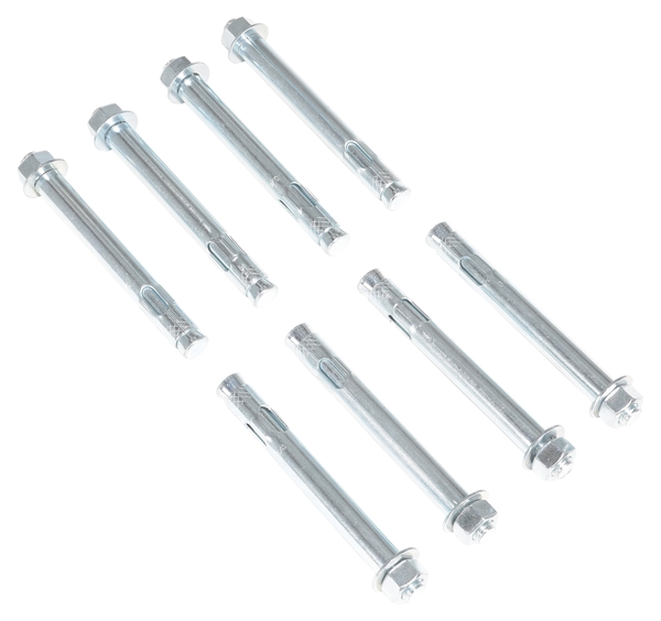 Picture of Vestil AS-346-8PK 0.75 x 6 in. Steel Concrete Sleeve Anchor Bolts - Silver - Pack of 8
