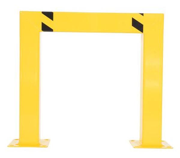 HPROSQ36365 36 x 36 x 5 in Steel Square High Profile Machinery  Rack Guard  Yellow