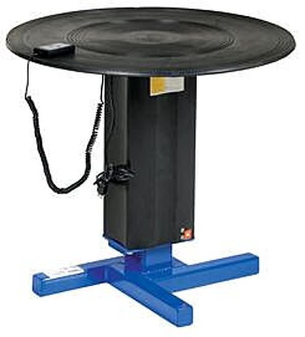Picture of Vestil LBLK-TT-30-LA 30 in. Dia. Turntable Powered Height Adjust