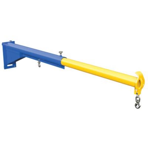 Picture of Vestil LM-CM3-EBT-4 4000 lbs Steel Carriage Mount Lift Master Boom with Class III - Blue & Yellow