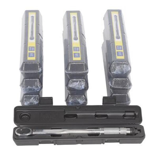 Picture of Vestil TW-38-10PK 10-80 ft. 0.37 in. Drive Steel Torque Wrench - Silver - Pack of 10