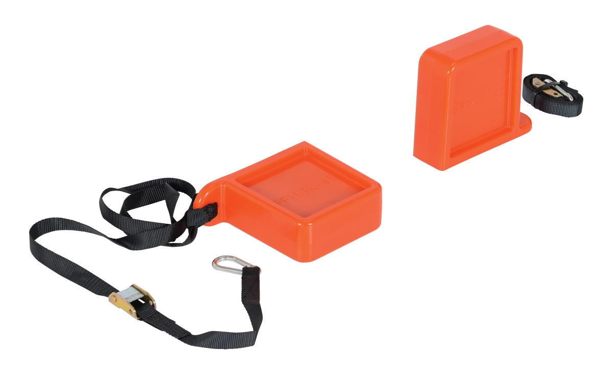 FPU-TK-45-OR 5.62 x 0.75 in. Fork Pocket Thick Polyurethane Fork Tip Protector, Orange