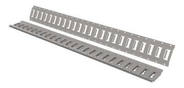 E-TRK-4-GY-4PK 4 ft. Steel E-Track - Gray - Pack of 4