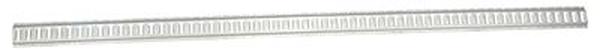 10 ft. Steel Zinc Plated E-Track - Gray