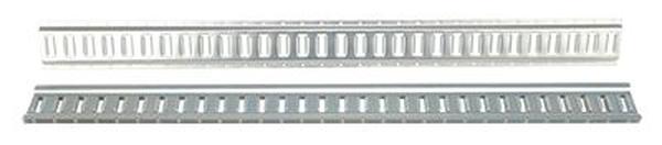 E-TRK-5-ZN-4PK 5 ft. Steel Zinc Plated E-Track - Gray - Pack of 4
