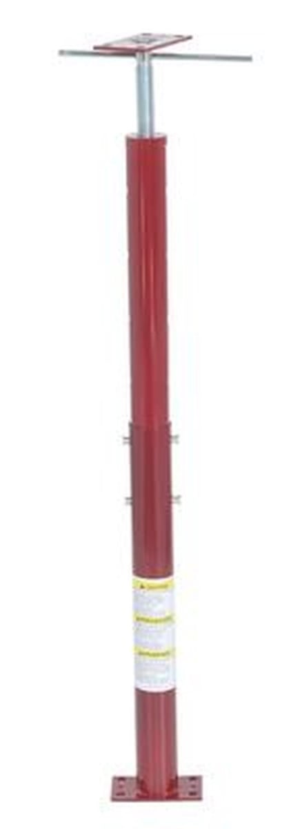 FJB-48 6,863 lbs 48 in. Steel Basement Floor Jack - Red