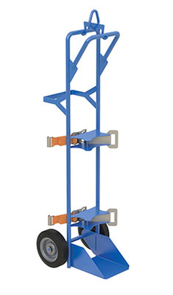 Picture of Vestil LBLK-CYHT-OL-9-150 21.18 x 18.68 x 66.75 in. 150 lbs Steel Overhead Cylinder Lift&#44; Blue