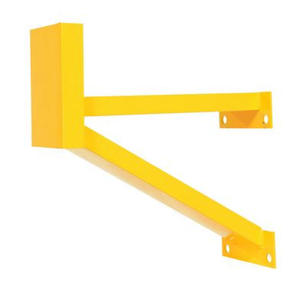 SGP-24 24 in. Steel Dock Shelter Post Guard - Yellow -  Vestil