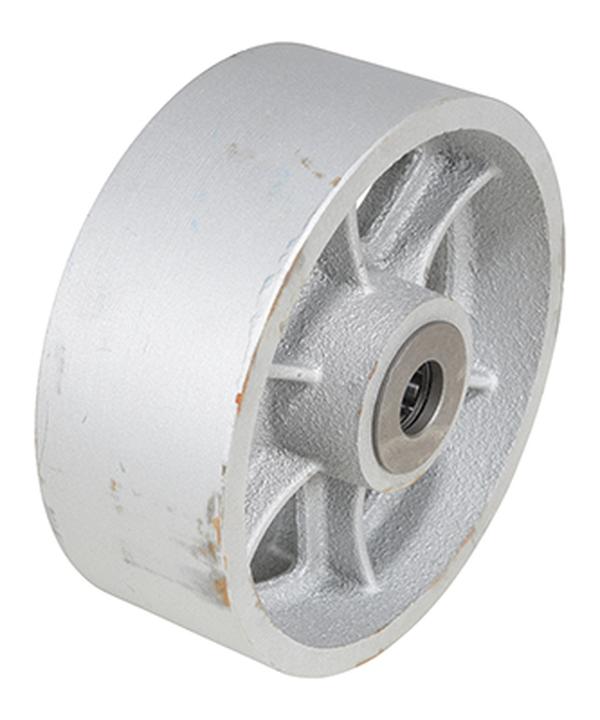 Picture of Vestil WHL-CI-8X3 2500 lbs 8 Dia. x 3 in. Cast Iron Wheel - Silver