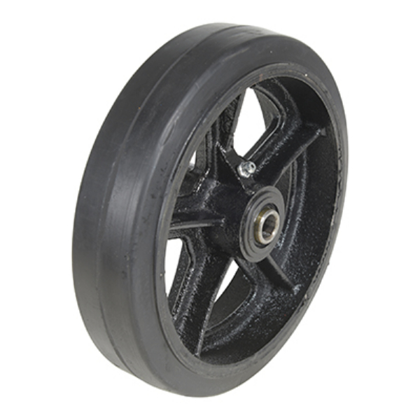 Picture of Vestil WHL-MR-8X2 8 Dia. x 2 in. Mold On Rubber Wheel - Black