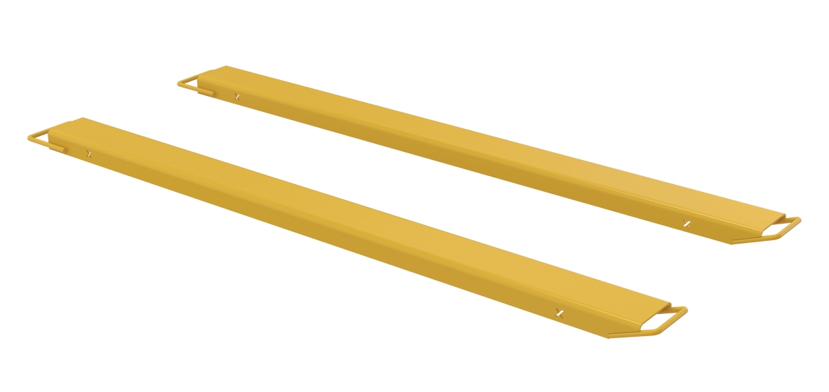 FE-HS-5-72-EACH 5 x 72 in. Steel High Strength Single Fork Extension - 4000 lbs Capacity - Yellow