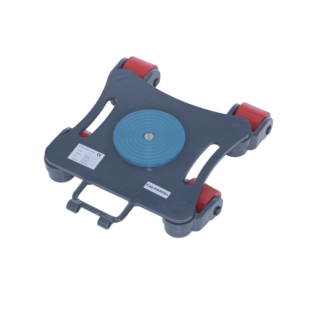 MDSKT-6-NHDL 12 x 12 in. Multi-Direction Machinery Skate without Handle